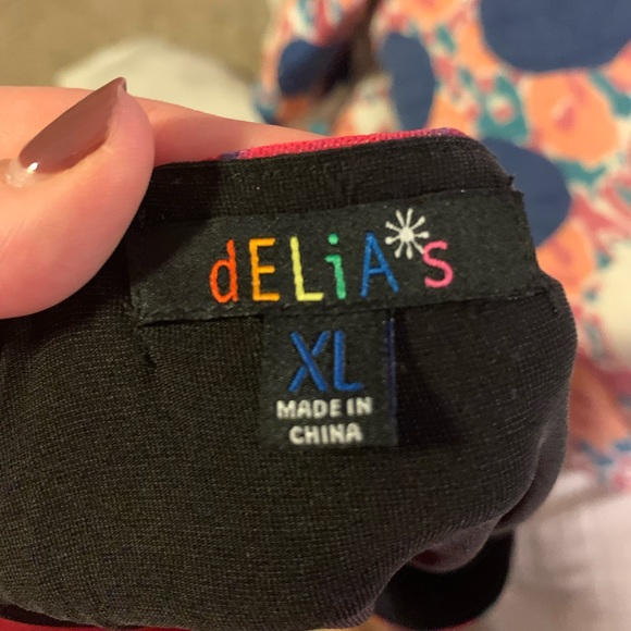 Dolls Kill X dELiA*s Rainbow Butterfly Dress - Picture 3 of 3